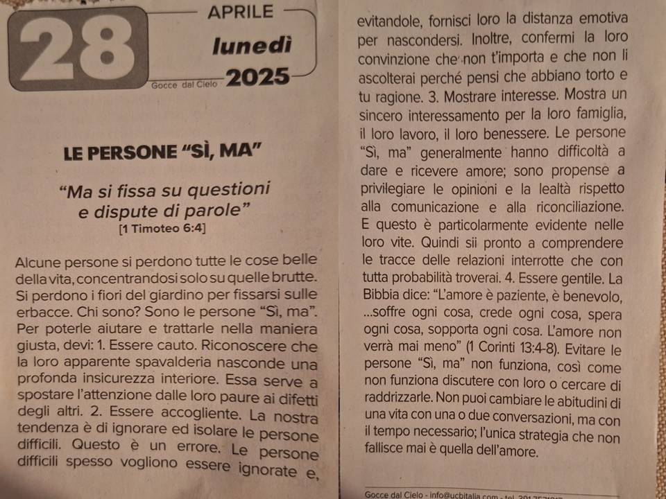 Meditazione 28.04