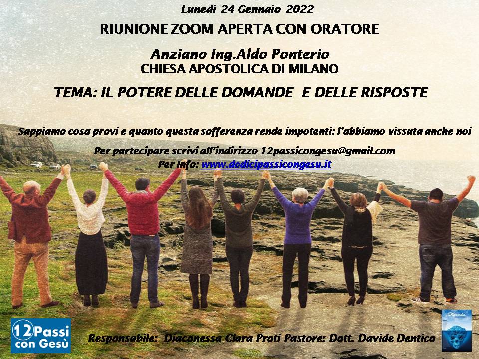 Volantino per riunioni aperte IL POTERE DELLE DOMANDE E DELLE RISPOSTE